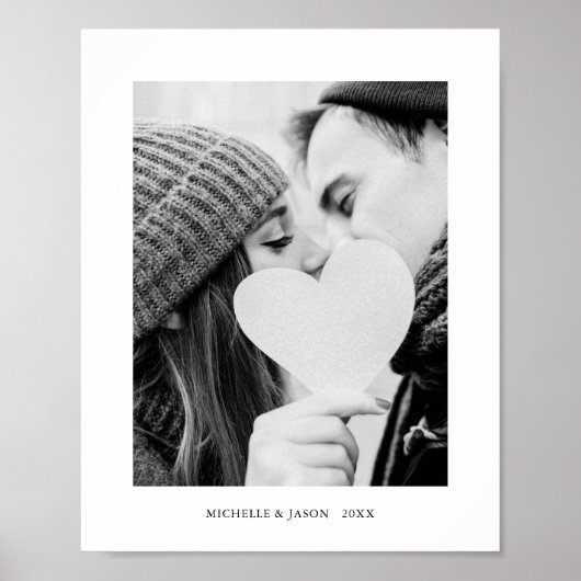 Foto und Name Poster (Vorne)