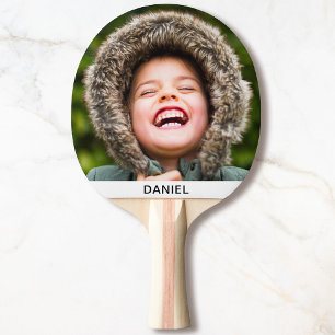 Foto- und Namensvorlage Tischtennis Bat Paddel Schläger