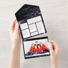 Foto- und Newsletterkarte All In One Einladung