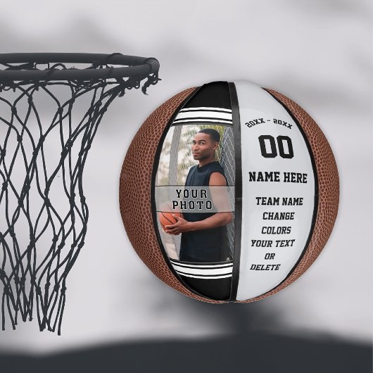 FOTO und Personalisiert Mini Basketball Ihre Farbe