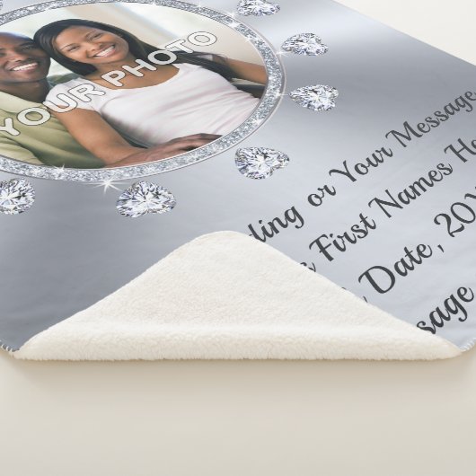 FOTO und Personalisierte Decken für Hochzeiten (3/4)