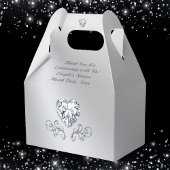 Foto und Personalisierte Gastgeschenk Hochzeit Geschenkschachtel