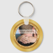 Foto und Personalisierte Gastgeschenke Hochzeiten, Schlüsselanhänger (Rückseite)