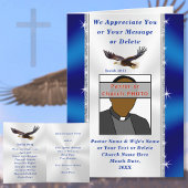 Foto- und Personalisierte Pastor-Wertkarten Karte