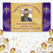 Foto und Personalisiertes Kirchenjubiläumsbanner Banner
