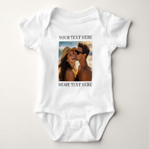Foto und Text Baby Strampler