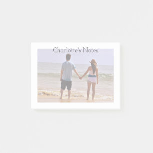 Foto und Text Eine Art Personalisiert Post-it Klebezettel