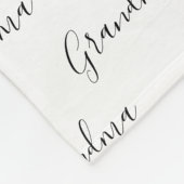 Foto und Text Einzigartige Personalisierte DIY Fleecedecke (Ecke)