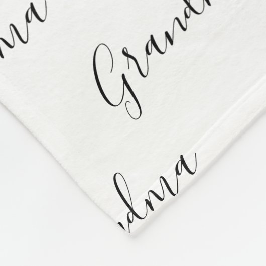 Foto und Text Einzigartige Personalisierte DIY Fleecedecke (Ecke)