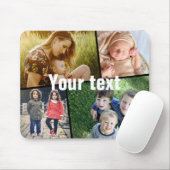 Foto und Text hochladen Mousepad (Mit Mouse)