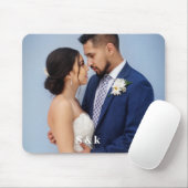 Foto und Text personalisiert Mousepad (Mit Mouse)