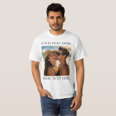 Foto und Text T-Shirt (Vorne ganz)