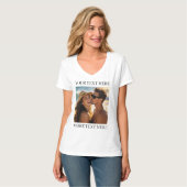 Foto und Text T-Shirt (Vorderseite Vollansicht)