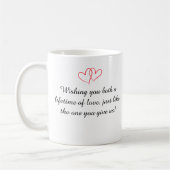 Foto- und Textgeschenk für Mama oder Familie Kaffeetasse (Links)