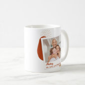 Foto- und Textgeschenk für Mama oder Familie Kaffeetasse (VorderseiteRechts)