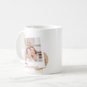Foto- und Textgeschenk für Mama oder Familie Kaffeetasse (Vorderseite Links)