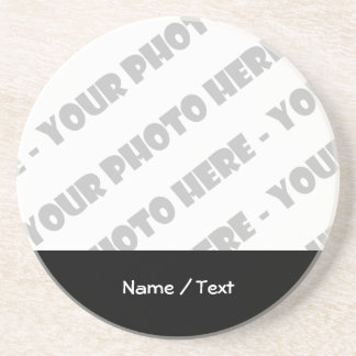 Foto- und Textgetränkekappe - Erstellen Sie Ihre e Untersetzer