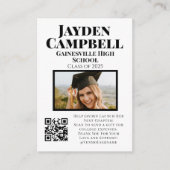 Foto Uni Fonds QR Abschluss Begleitkarte (Vorderseite)