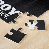 Foto Uni Schwarzer Abschluss BESTE FREUNDIN Moder Puzzle (Seite)