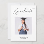 Foto Universität 3 Graduate ABSCHLUSS Ankündigung (Vorderseite)