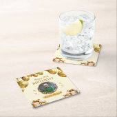 Foto-Untersetzer zum 70. Geburtstag Rechteckiger Pappuntersetzer (Vor Ort)