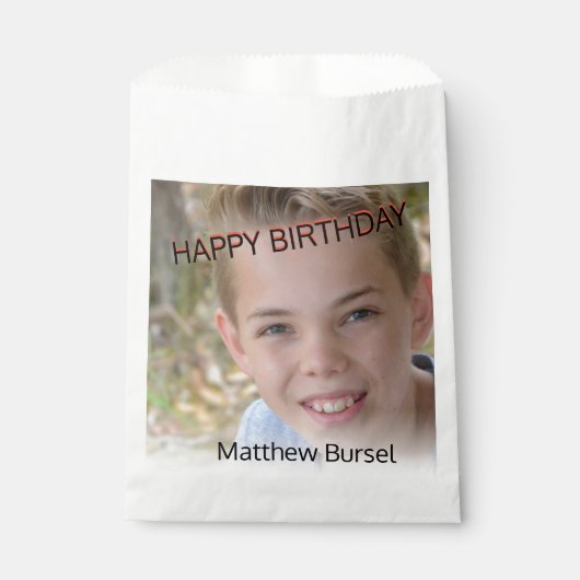 Foto Upload Erstellen Sie Ihre eigene Feinheit Geschenktütchen (Vorderseite)