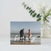 Foto-Urlaub mit einfachen Skripten Postkarte (Stehend Vorderseite)