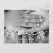 Foto-Urlaub mit niedlichen Skripten Postkarte (Vorderseite)