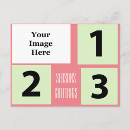 Foto Urlaub Rosa Gruß Postkarte