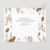 Foto-Urlaubskarte "Aquarellente" Flyer (Hinten)