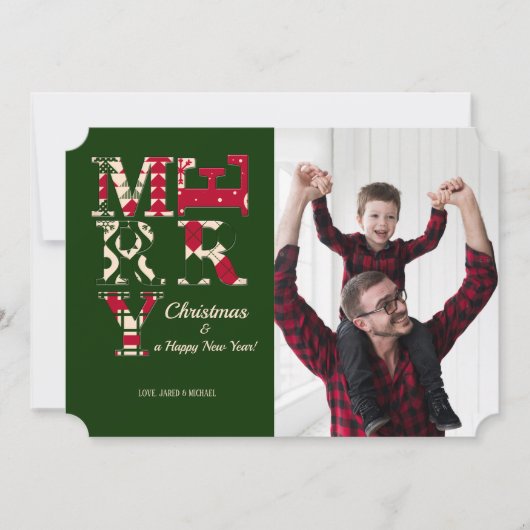 Foto-Urlaubskarte Einladung (Vorderseite)