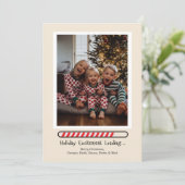 Foto-Urlaubskarte Feiertagskarte (Stehend Vorderseite)