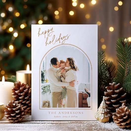 Foto-Urlaubskarte für alle Sinne Feiertagskarte