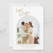 Foto-Urlaubskarte für alle Sinne Feiertagskarte (Vorderseite)