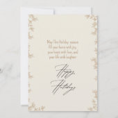 Foto-Urlaubskarte für Minimalistische Arche Einladung (Rückseite)