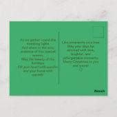 Foto Urlaubssaison Postkarte (Rückseite)