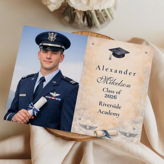 Foto US Air Force Abschlussfeier Ankündigung