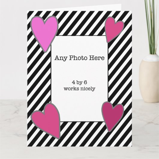 Foto Valentine für Oma Karte (Vorderseite)