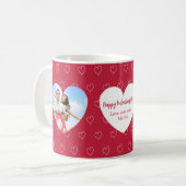 Foto Valentinstag Kaffeetasse (Vorderseite Links)