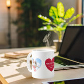 Foto Valentinstag Kaffeetasse