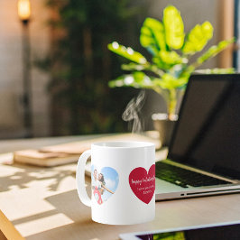 Foto Valentinstag Kaffeetasse