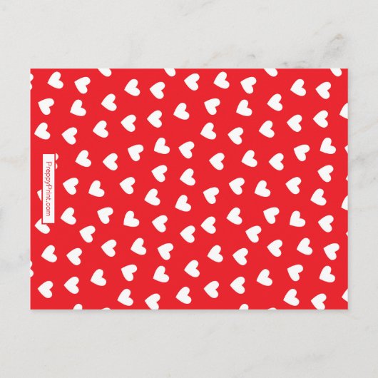 Foto Valentinstag Karten (Rückseite)