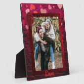 Foto Valentinstag Tafel Foto Fotoplatte (Seite)