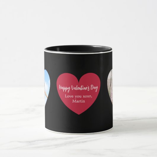 Foto Valentinstag Tasse (Zentrum)