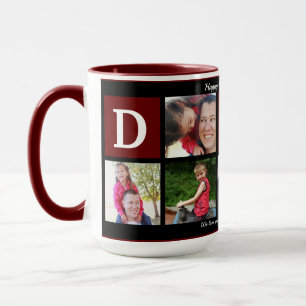 Foto VATER Collage Kaffee Vatertag Schwarzer Maroo Tasse