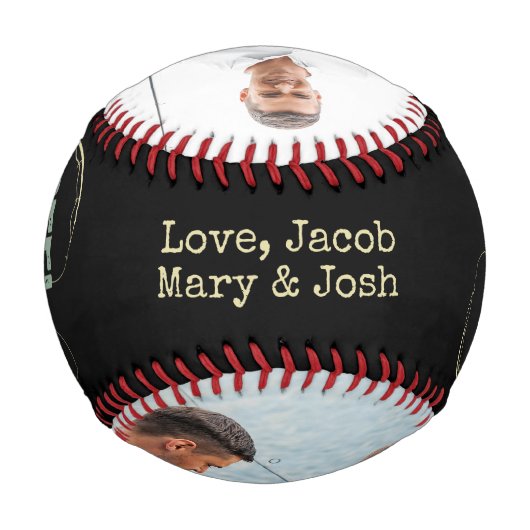 Foto Vatertag Baseball (Rückseite)