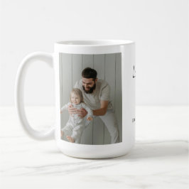 Foto Vatertag Geschenk mit Kindernamen - Kaffeetasse