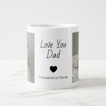 Foto Vatertag Tasse mit Kindernamen - Geschenk