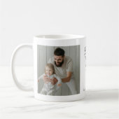 Foto Vatertag Tasse mit Kindernamen - Geschenk (Links)