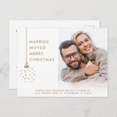 Foto Verheiratet bewegte frohe Weihnachten (Vorne/Hinten)